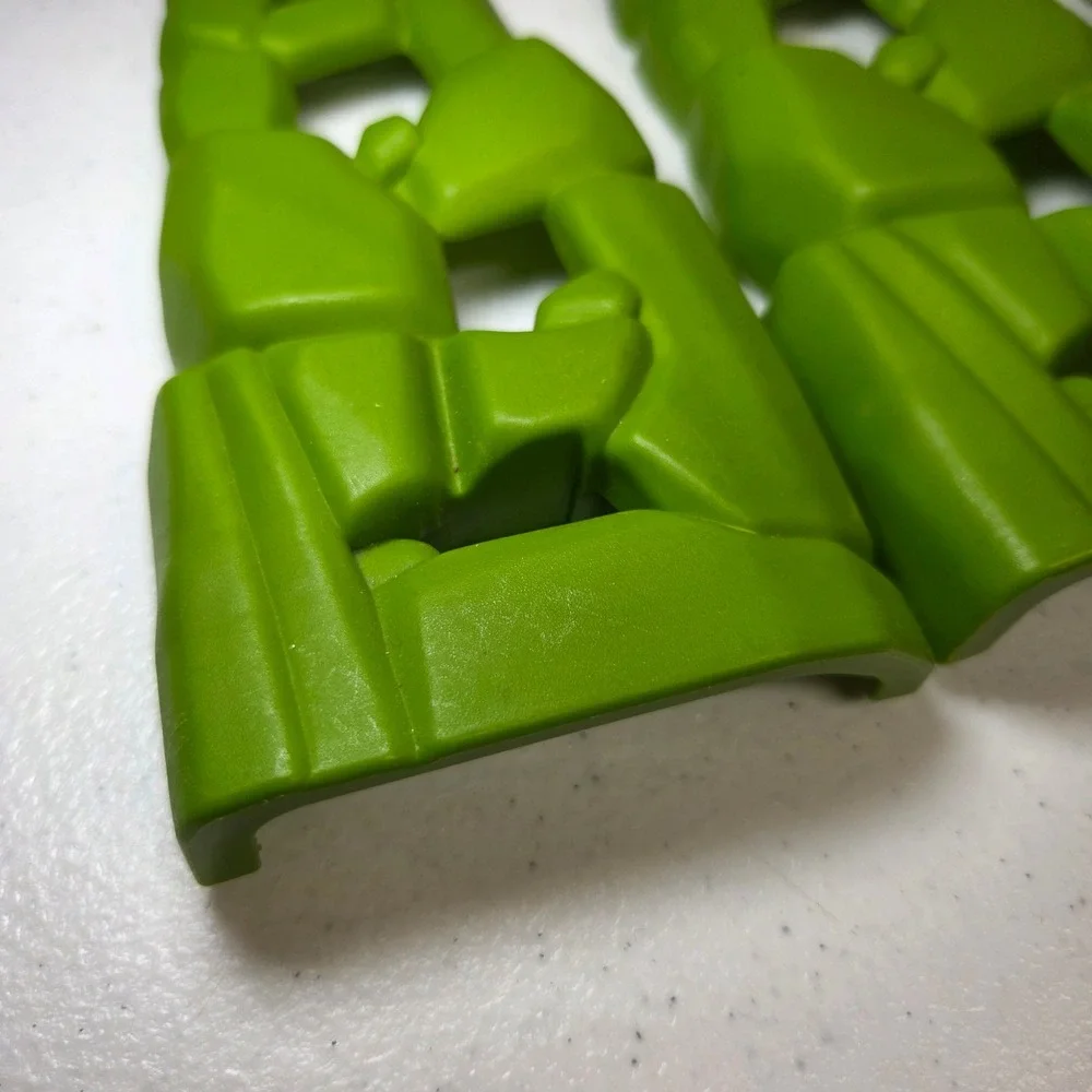 Thomas and Friends Green Rock Wall Replacement Track Pieces 7 Inch‎ Set of 3